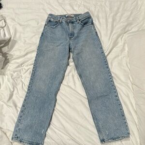 Abercrombie 90s ultra high rise jeans